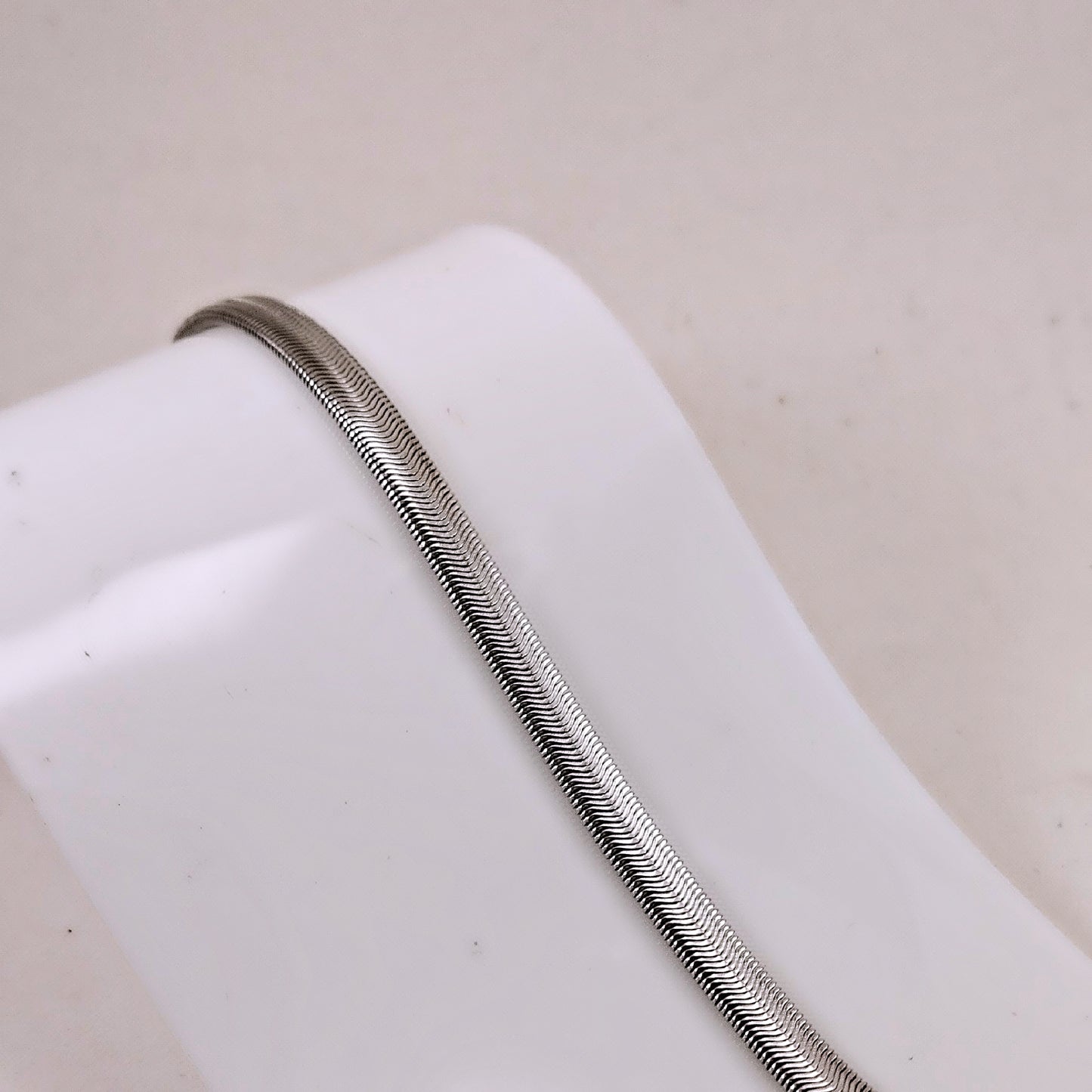 Pulseira Malha Fio Alemão Fina 6mm