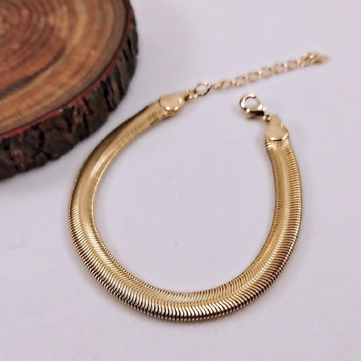 Pulseira Malha Fio Alemão Fina