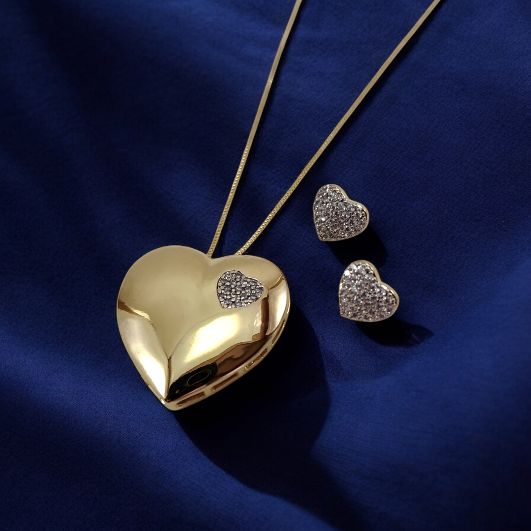Conjunto Coração Delicado Microzircônias