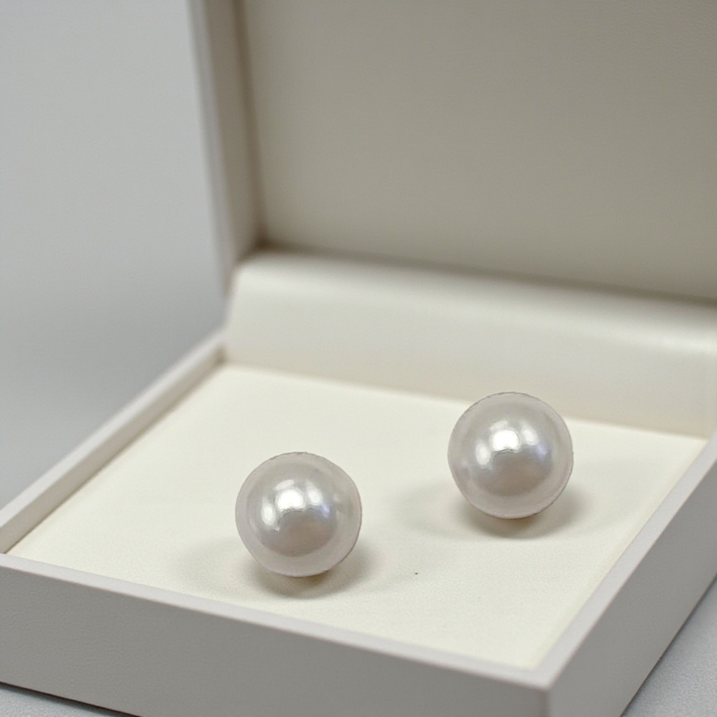 Brinco Pérola Shell 12 mm