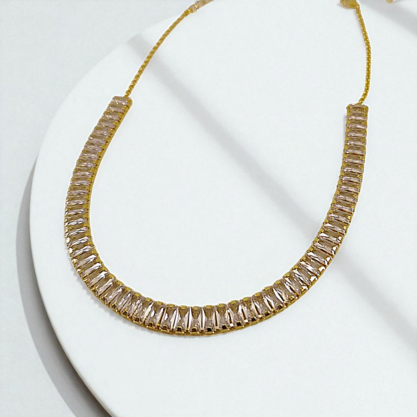Colar Choker Riviera Navetes Maiores