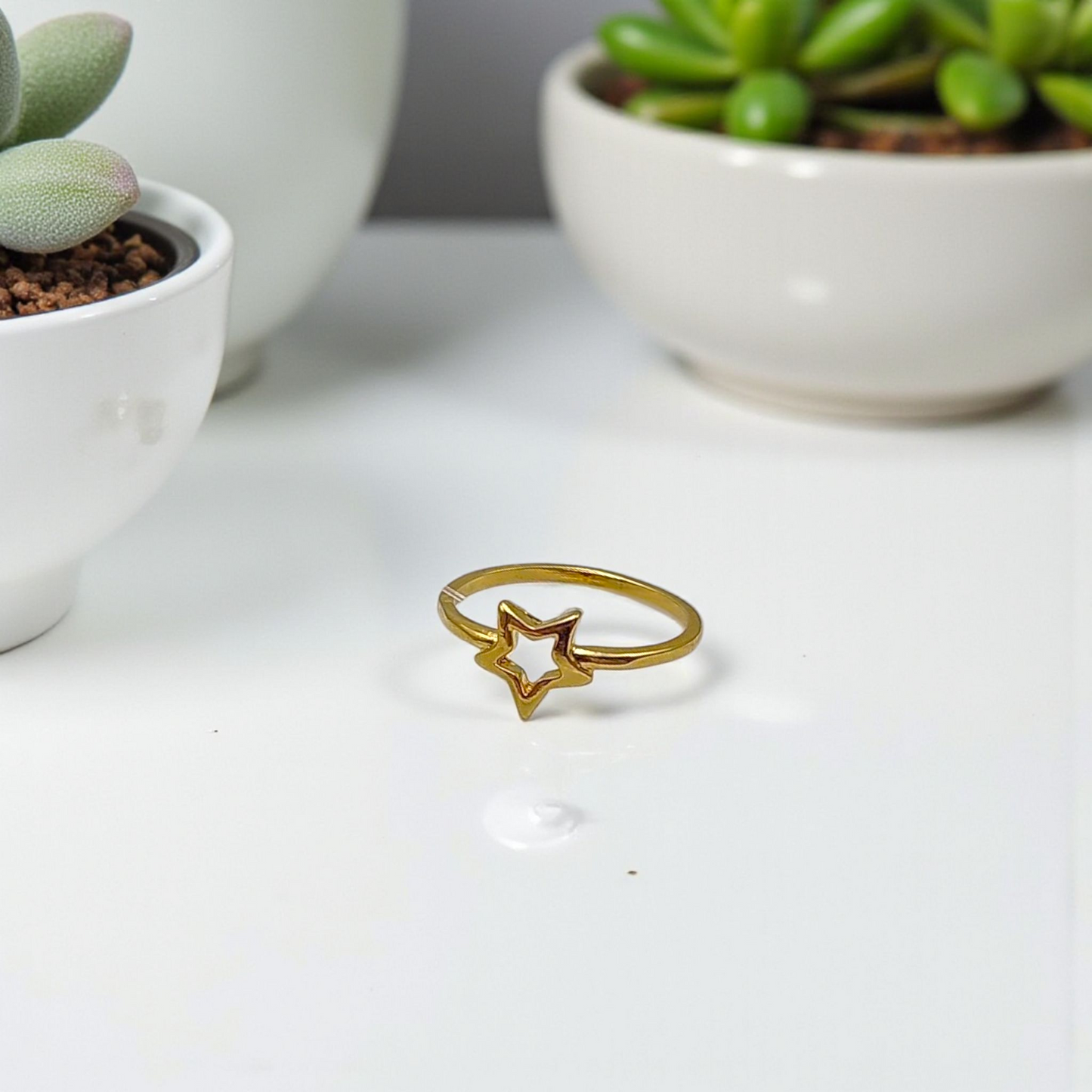 Anel Estrelinha Vazada
