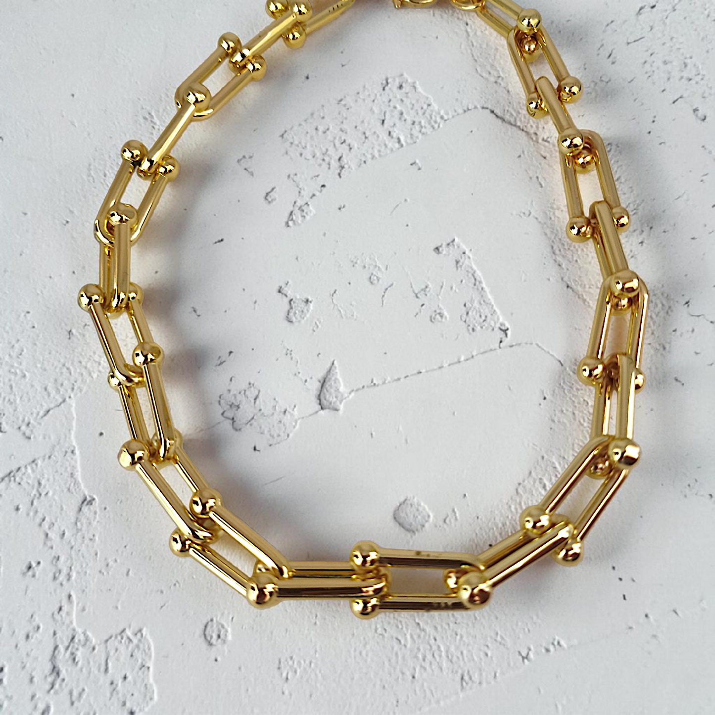 Colar Choker Elos Tiffy 15mm