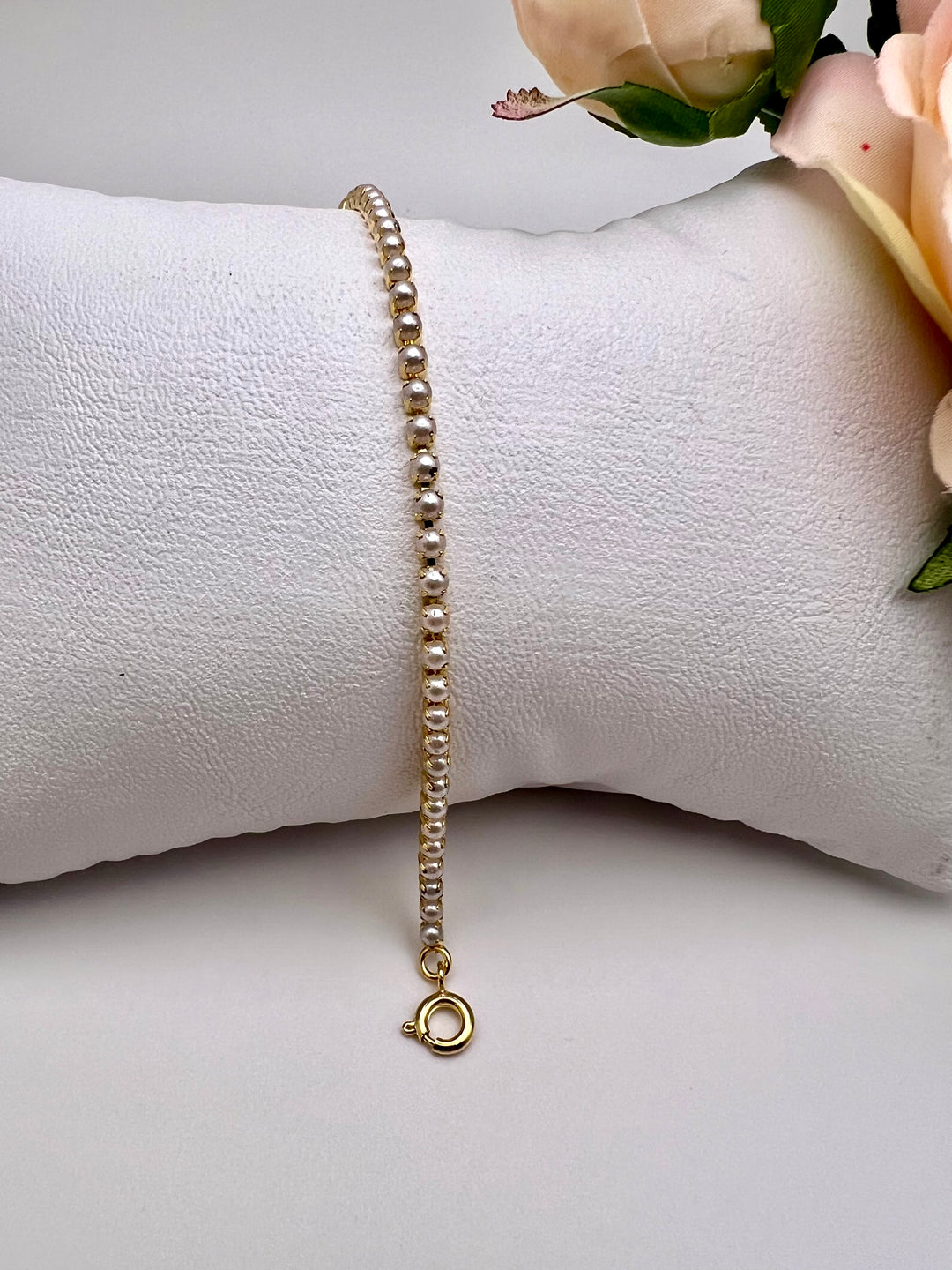 Pulseira Fina Perolinhas