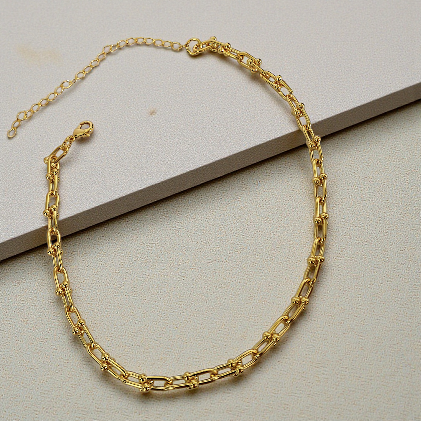 Colar Choker Elos Tiffy 6mm