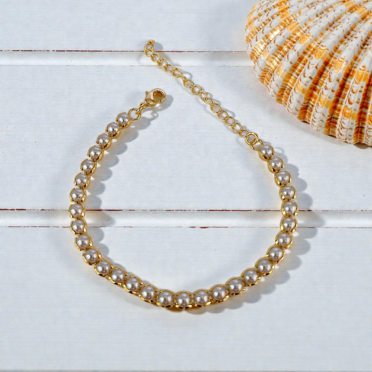 Pulseira Riviera Pérolas