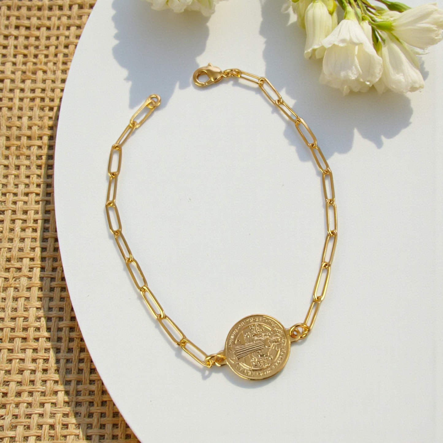 Pulseira Carter Medalha São Bento