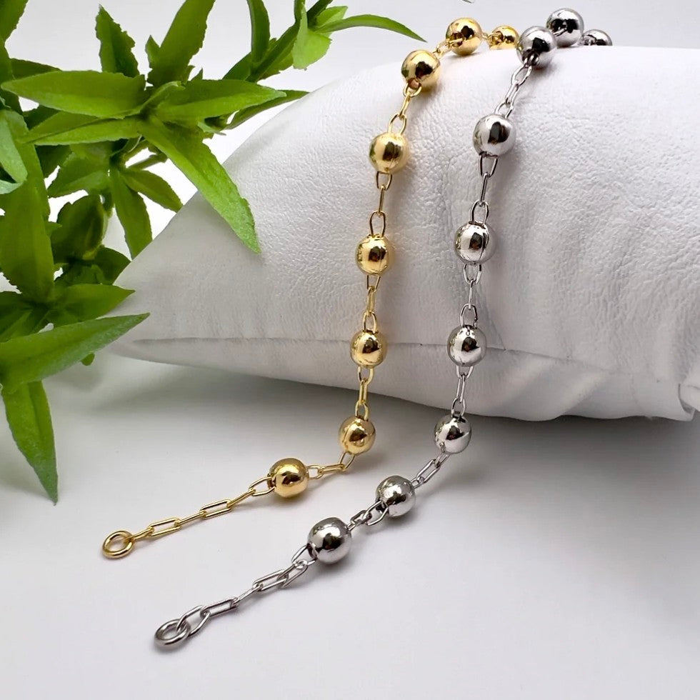 Pulseira Básica Bolas 5mm