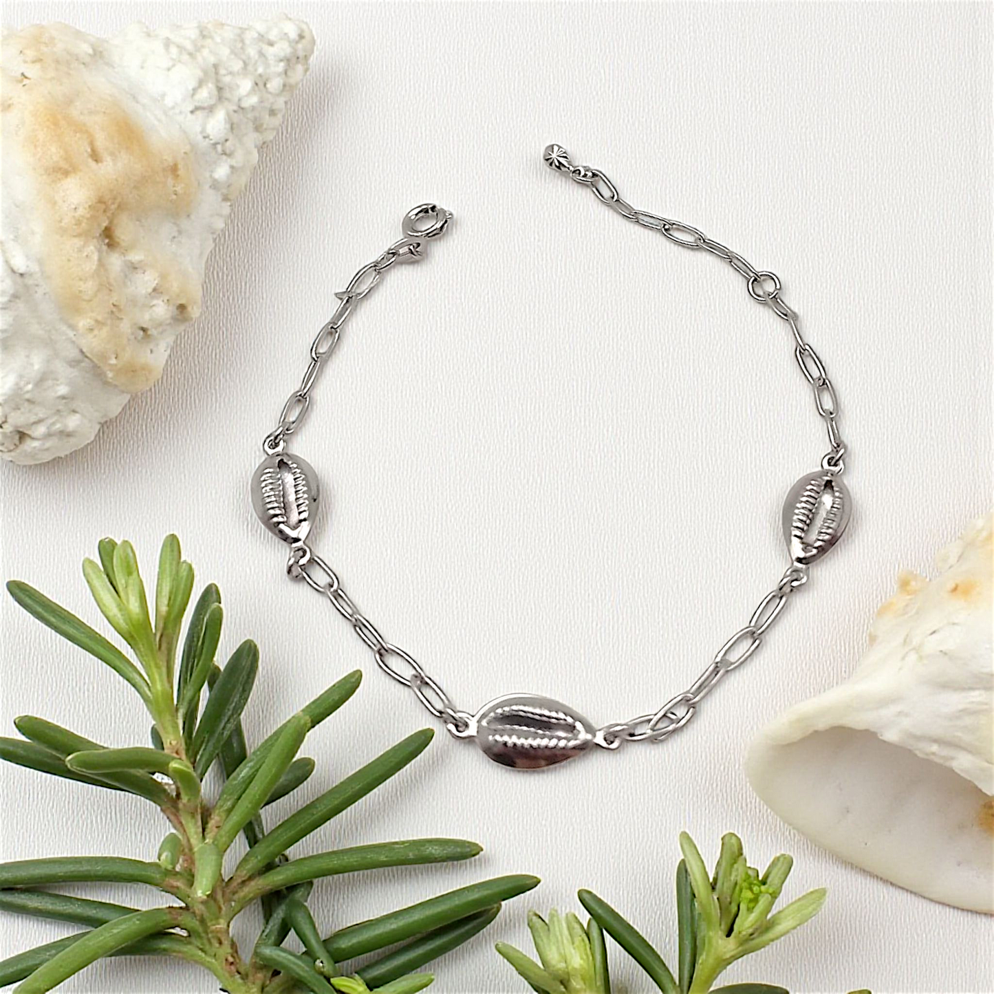 Pulseira Três Búzios