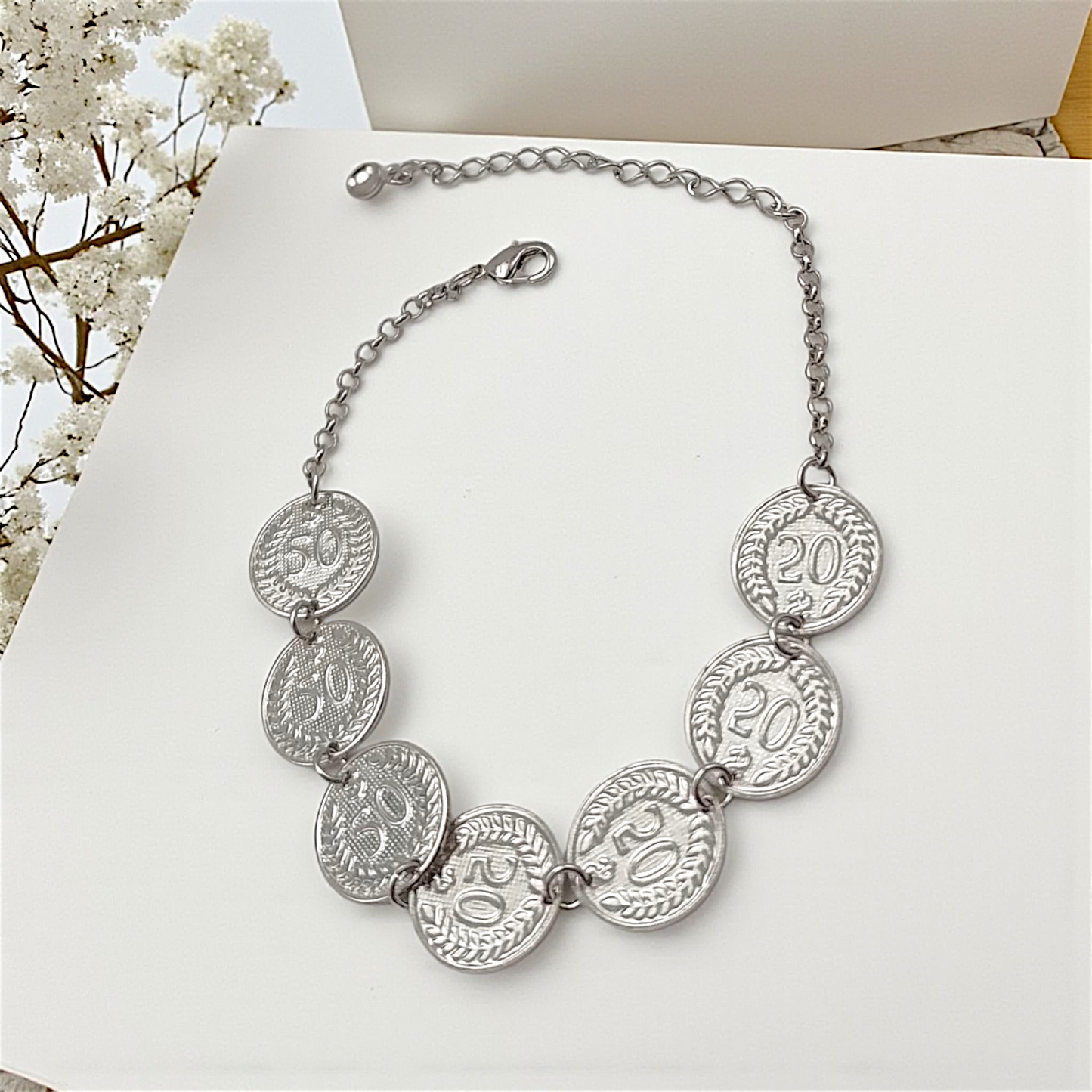 Pulseira Moedas Sequência