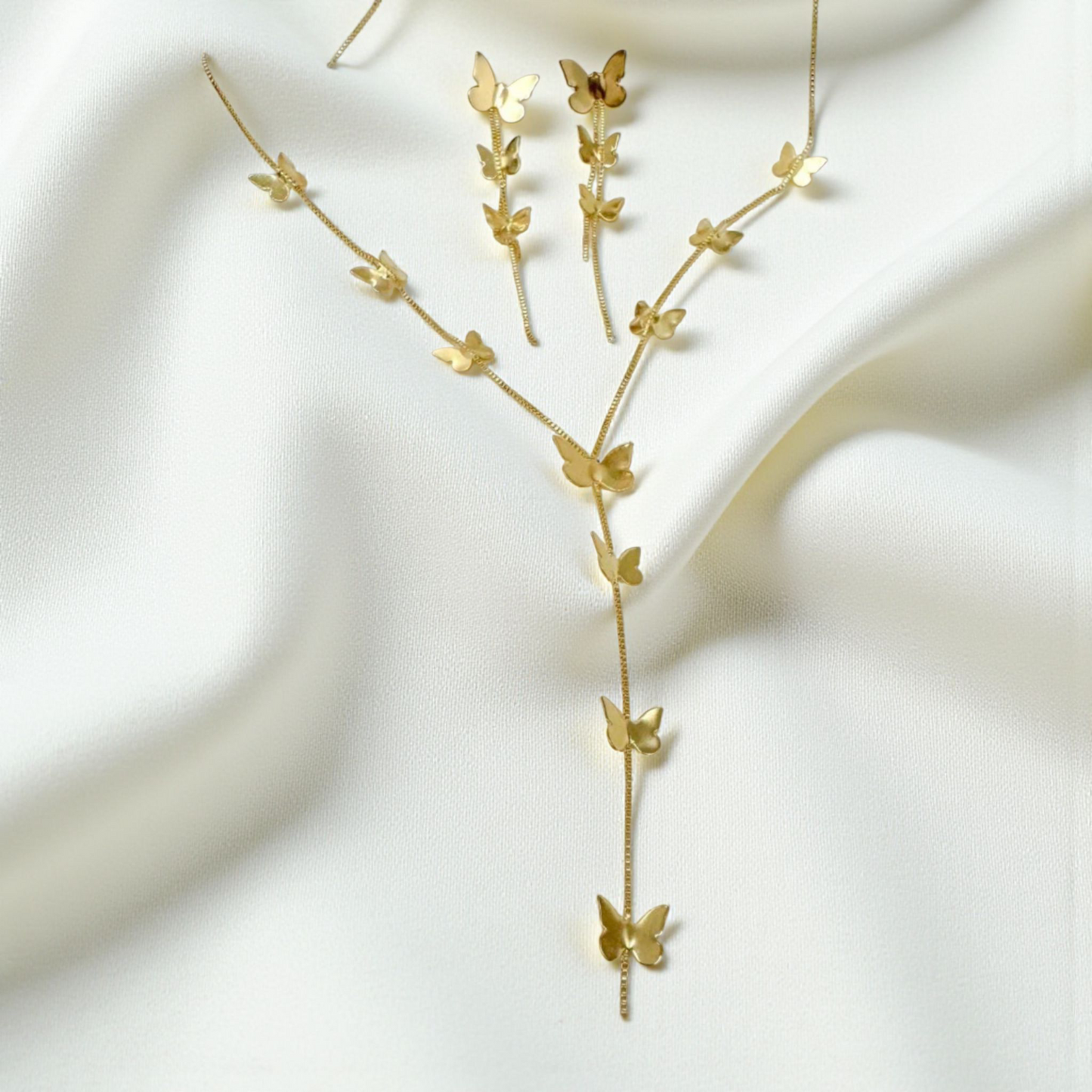 Conjunto Gravatinha Borboletas