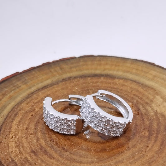 Brinco Argolinha Microzircônias