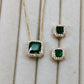 Conjunto Princesa Quadrado Verde