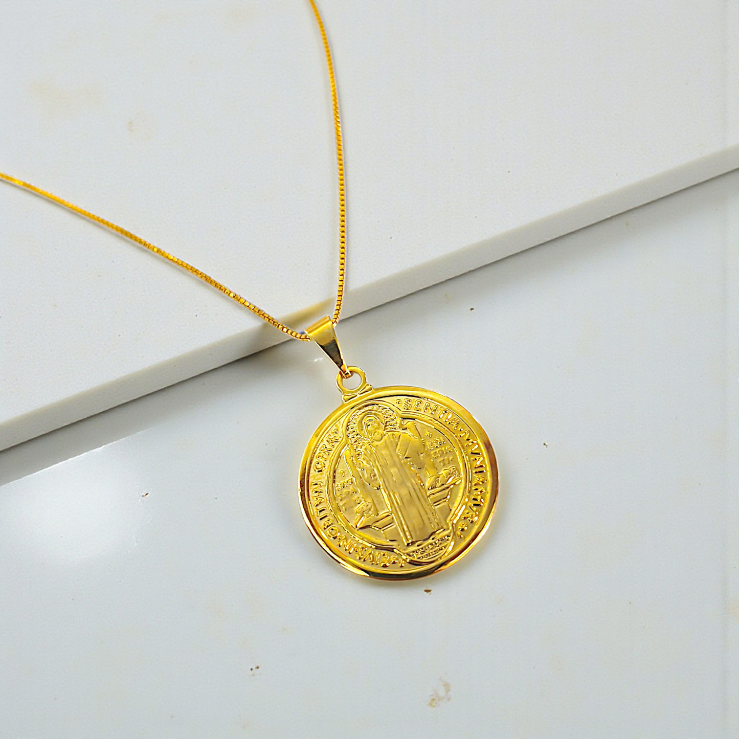 Colar São Bento Medalha 25mm