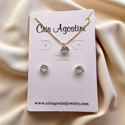Conjunto Ponto de Luz Redondo