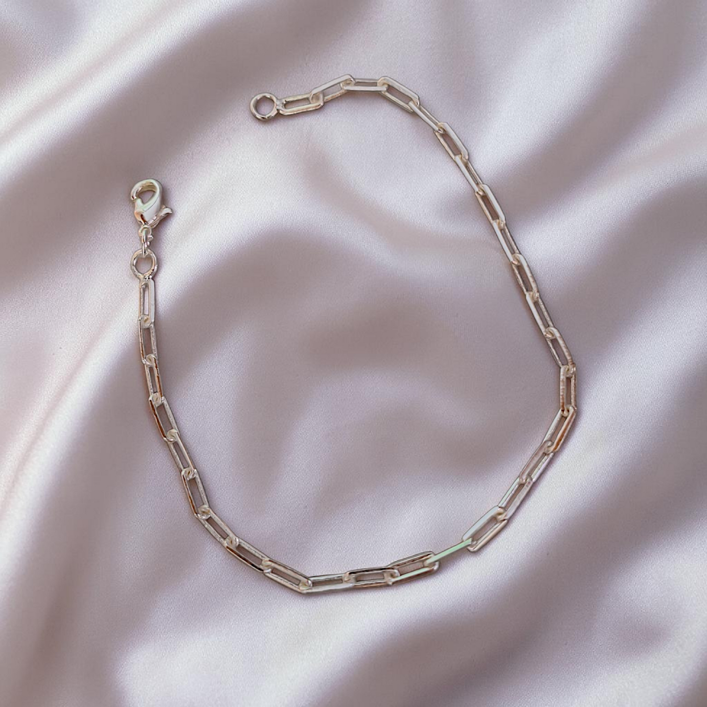 Pulseira Elo Carter 3mm Prata 925