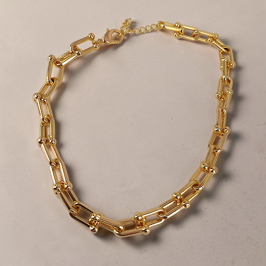Colar Choker Elos Tiffy 10mm