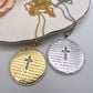 Colar Longo Medalha Maxi Pai Nosso