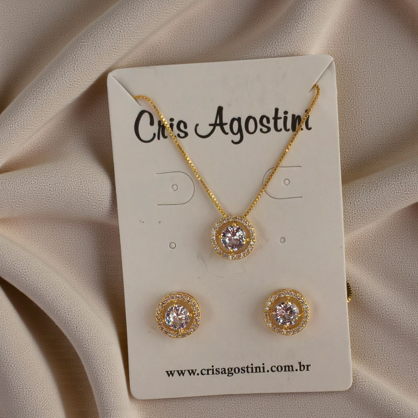 Conjunto Princesa Redondo Cristal