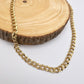 Colar Choker Fino Elos Duplos