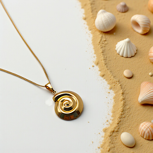 Colar Pingente Caracol