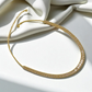 Colar Choker Riviera Navetes Finas