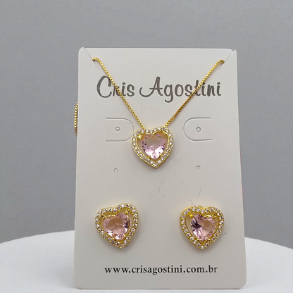 Conjunto Princesa Coração