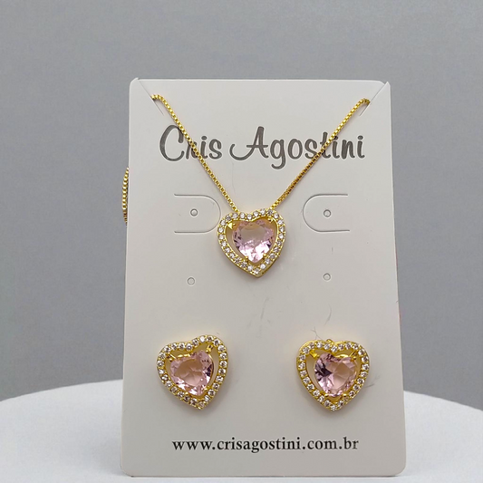 Conjunto Princesa Coração