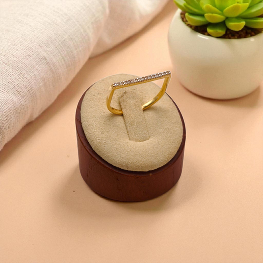 Anel Fininho Frente Reta Microzircônias