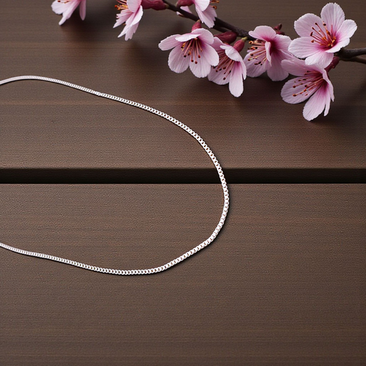 Corrente Veneziana 70 cm Prata 925