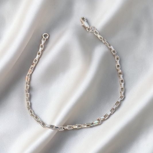 Pulseira Elo Carter 2mm Prata 925