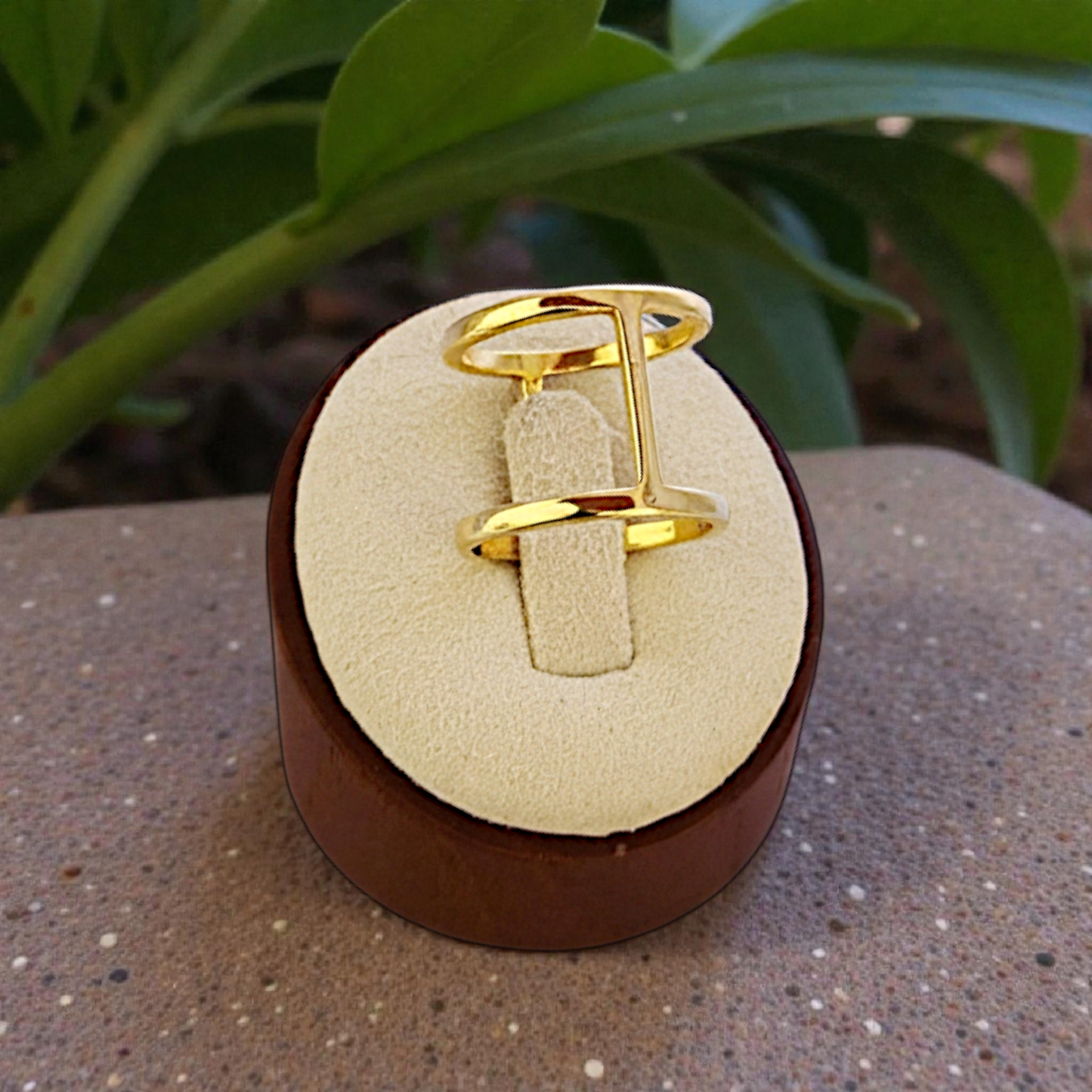 Anel Tubo Vazado Filete no Meio