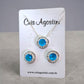 Conjunto Pizza Baguetes Princesa Prata 925