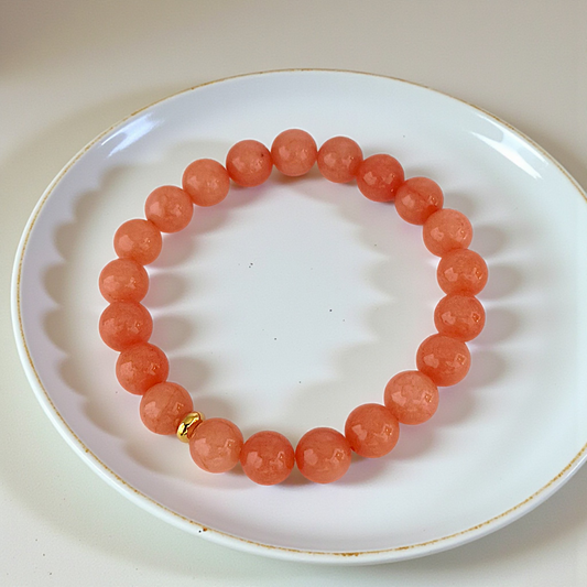 Pulseira Pedra Natural Jade 8mm