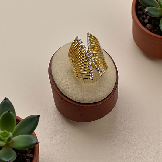 Anel Maxi Regulável Leque Microzircônias