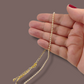 Colar Choker  Fino Perolinhas