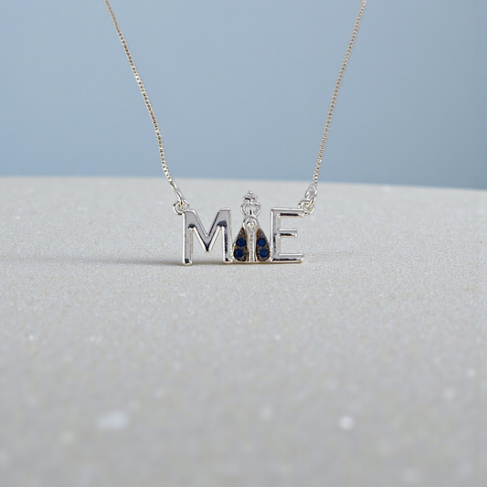 Colar Mãe N. Sra. Aparecida Prata 925