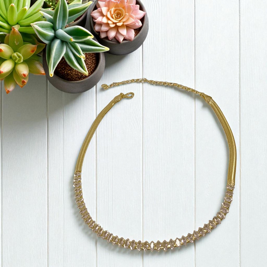 Colar Choker Riviera Fio Alemão