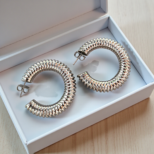 Brinco Argola Caracol 35mm