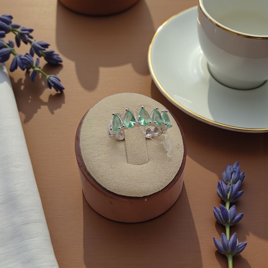 Anel Gotas Sequenciais Zircônias