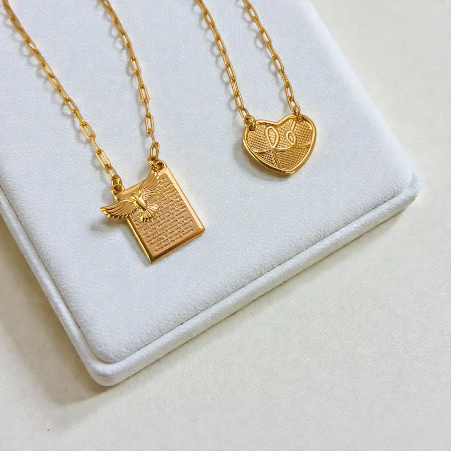 Colar Escapulário Fé Pai Nosso