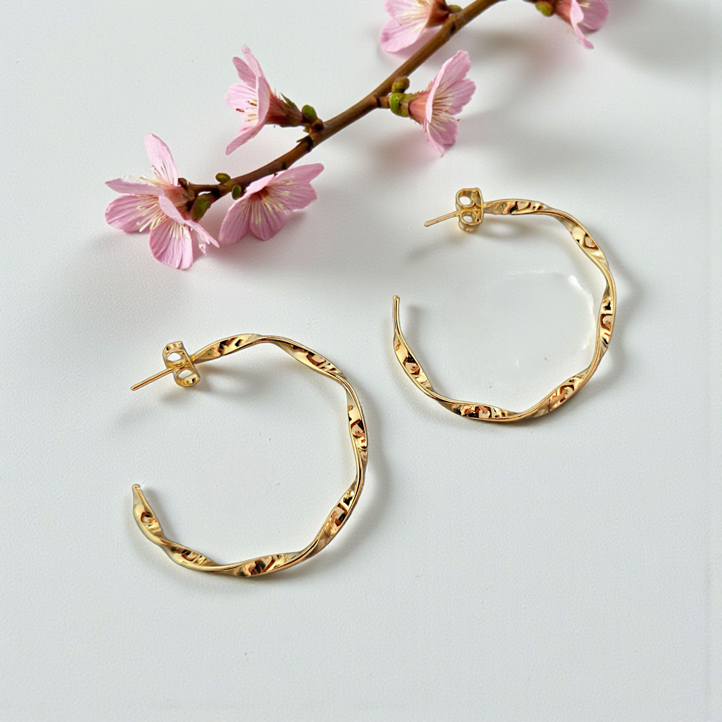 Brinco Argola Fina Torcida