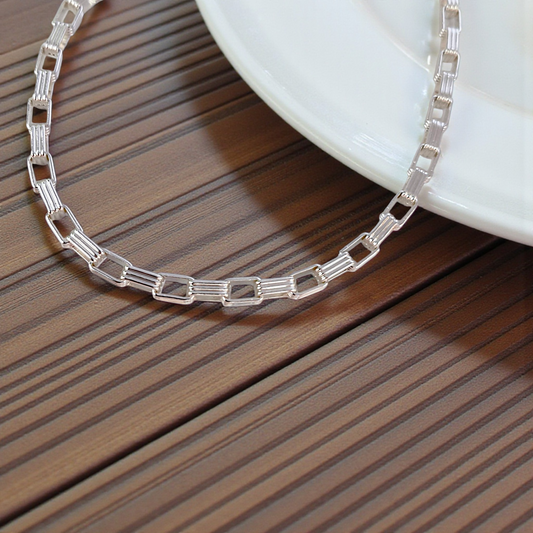 Colar Choker Carter Texturizado Prata 925