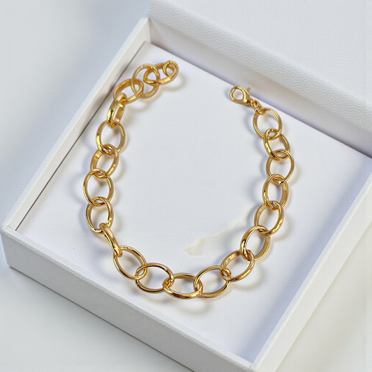 Pulseira Elo Português 8mm