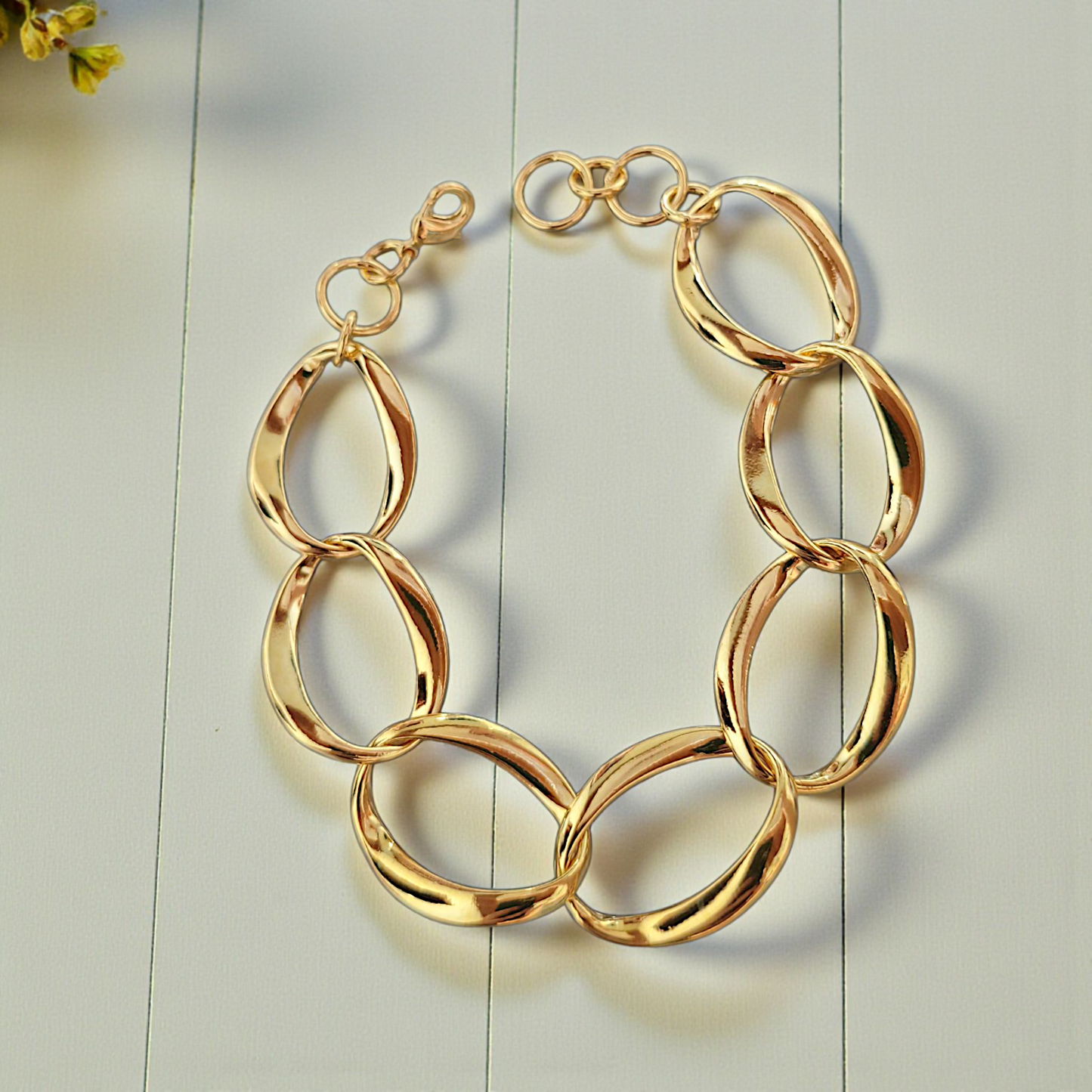 Pulseira Elos Grandes Orgânicos