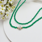Colar - Dupla de Chokers Cristal