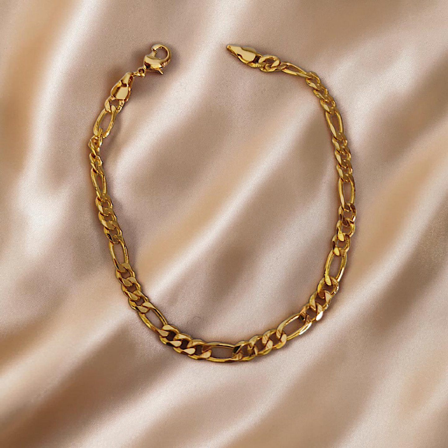 Pulseira Elo 3x1 4mm