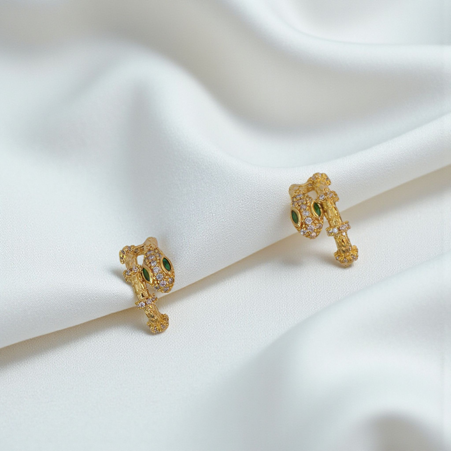 Brinco Serpente Inspiração Bulgar