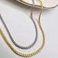 Colar choker Fino Trançado