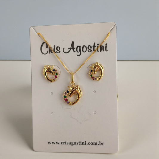 Conjunto Infantil Unicórnio